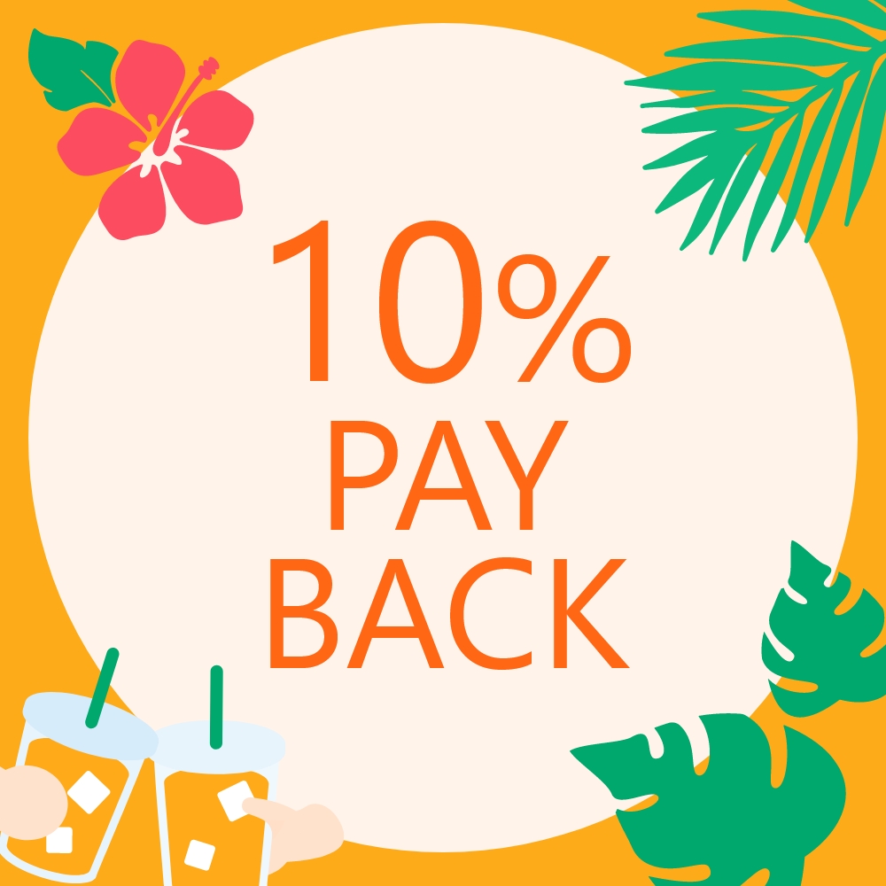 PARCOカード・ポケパル払い限定10%PAY BACK